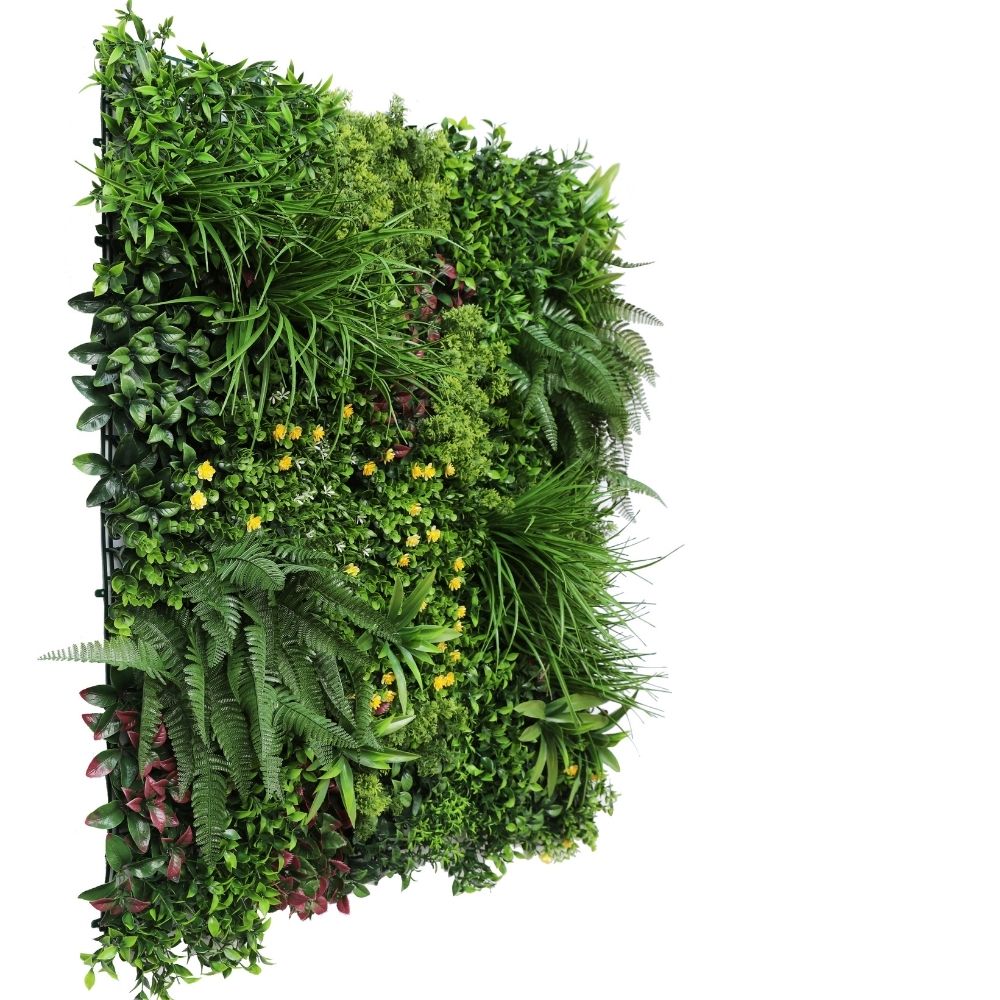 Country Fern Vertical Garden Green Wall  100cm x 100cm